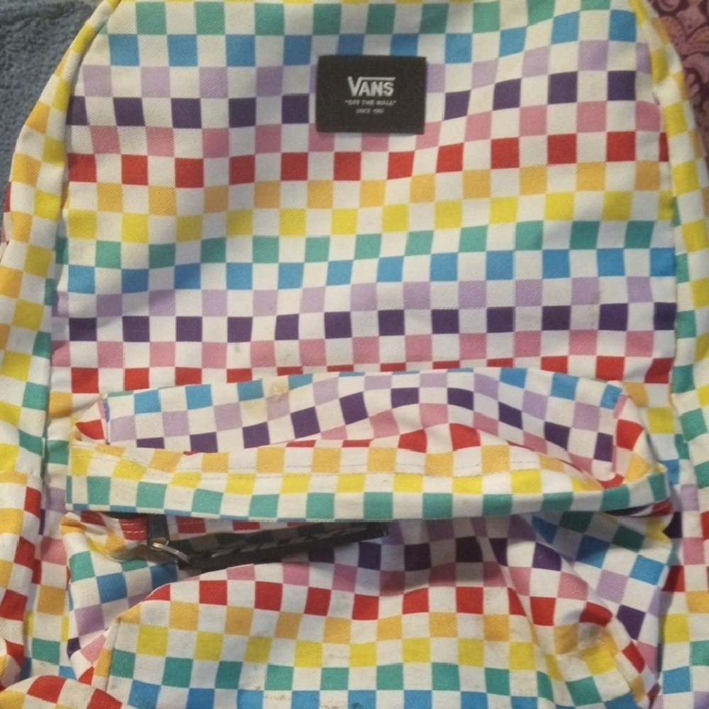 Vans Multicolor Checkered Backpack